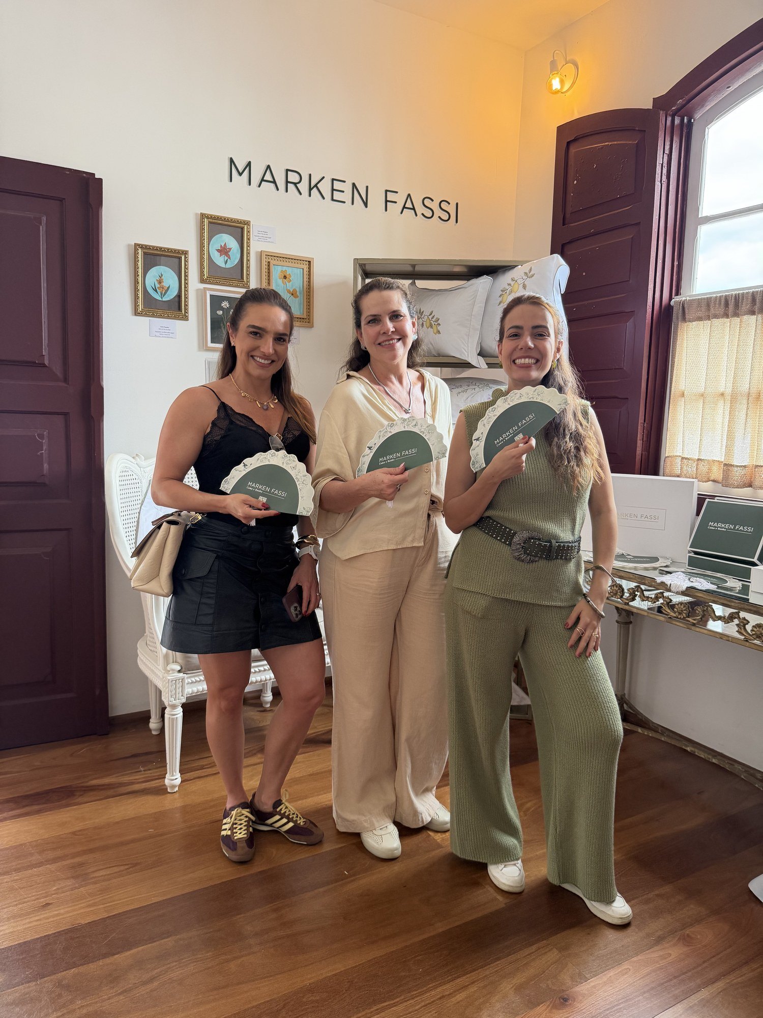 Marken Fassi na Casa VYA Design durante a Semana Criativa de Tiradentes