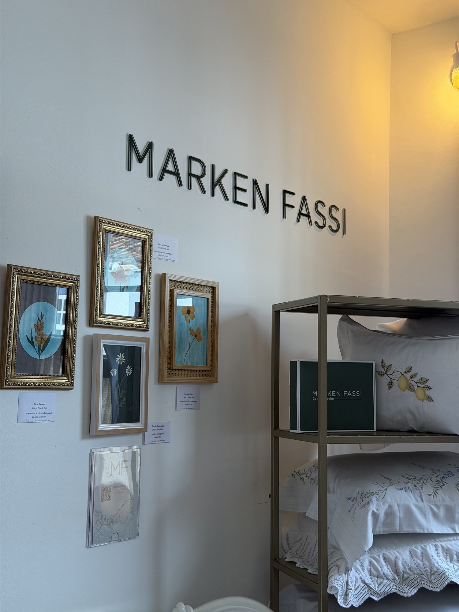 Marken Fassi na Casa VYA Design durante a Semana Criativa de Tiradentes