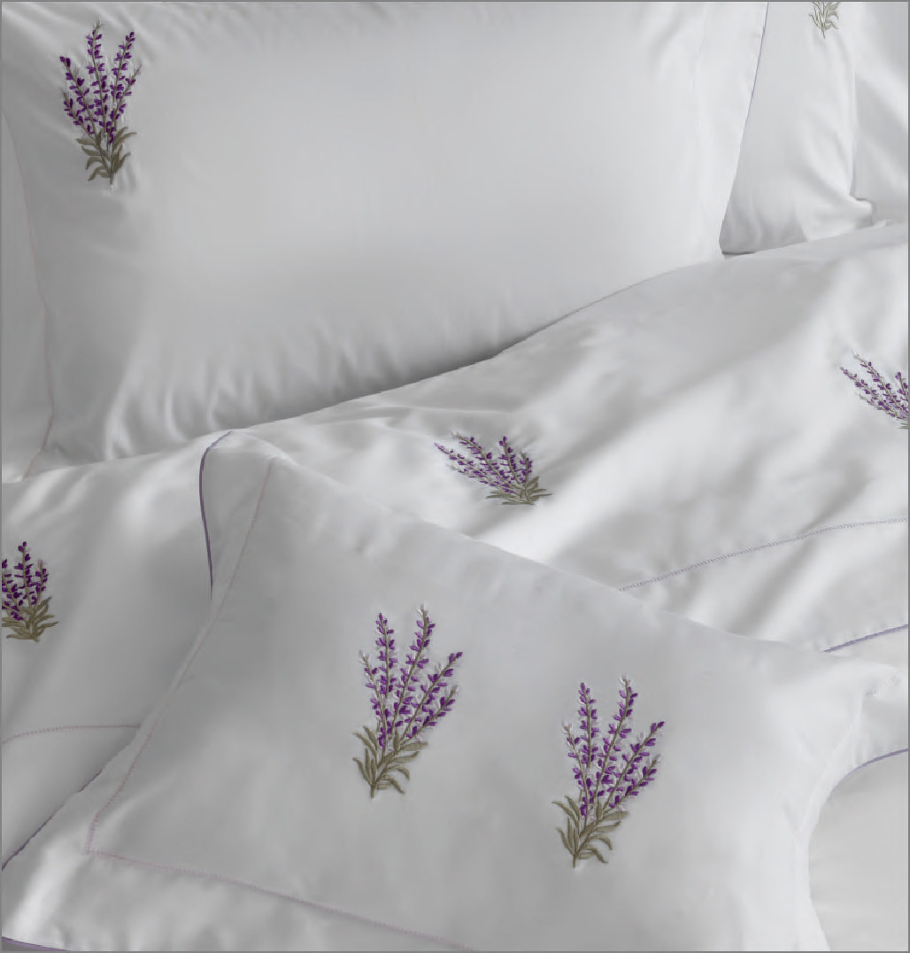 Kit Fronha e Almofada Lavanda